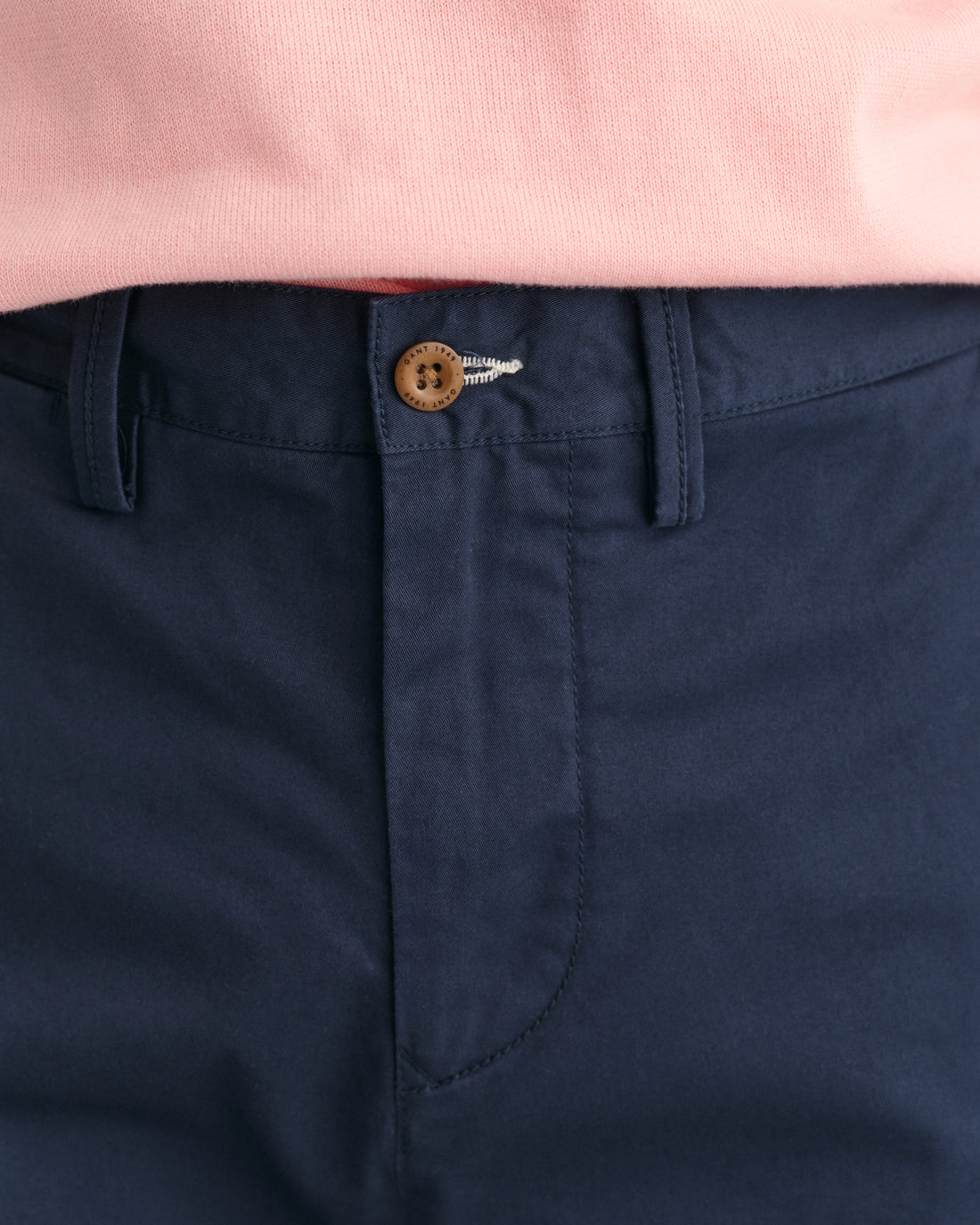 Gant Regular Twill Chino In Marine