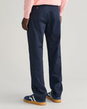 Gant Regular Twill Chino In Marine