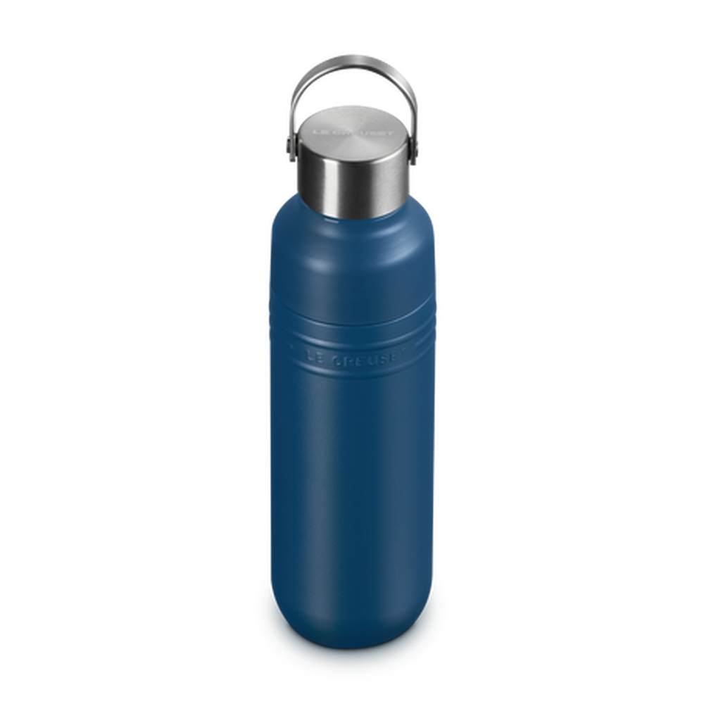 Le Creuset On The Go Insulated Water Bottle 500 ML In Deep Teal