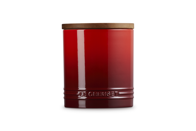 Le Creuset Signature Canister With Lid In Cerise