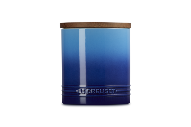 Le Creuset Signature Canister With Lid In Azure Blue
