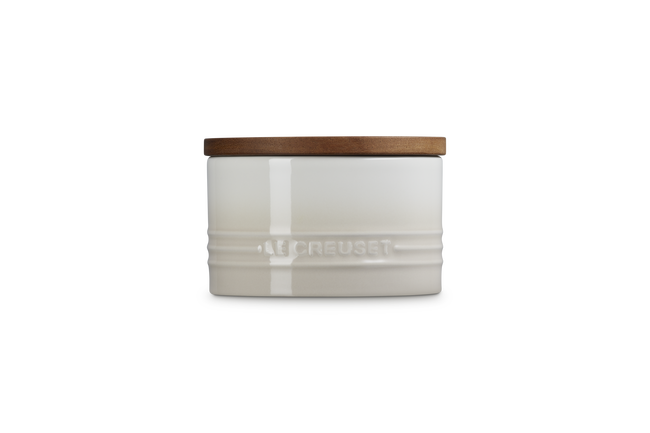 Le Creuset S Canister W/Lid 470Ml  Meringue