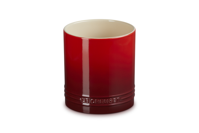 Le Creuset Signature 1.1L Straight Utensil Crock Cerise