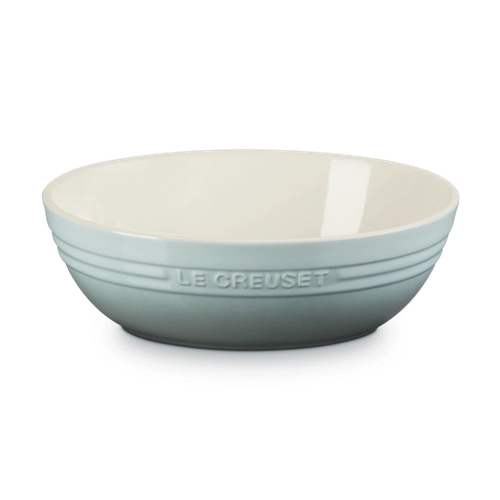 Le Creuset Oval Serving Bowl In Sea Salt