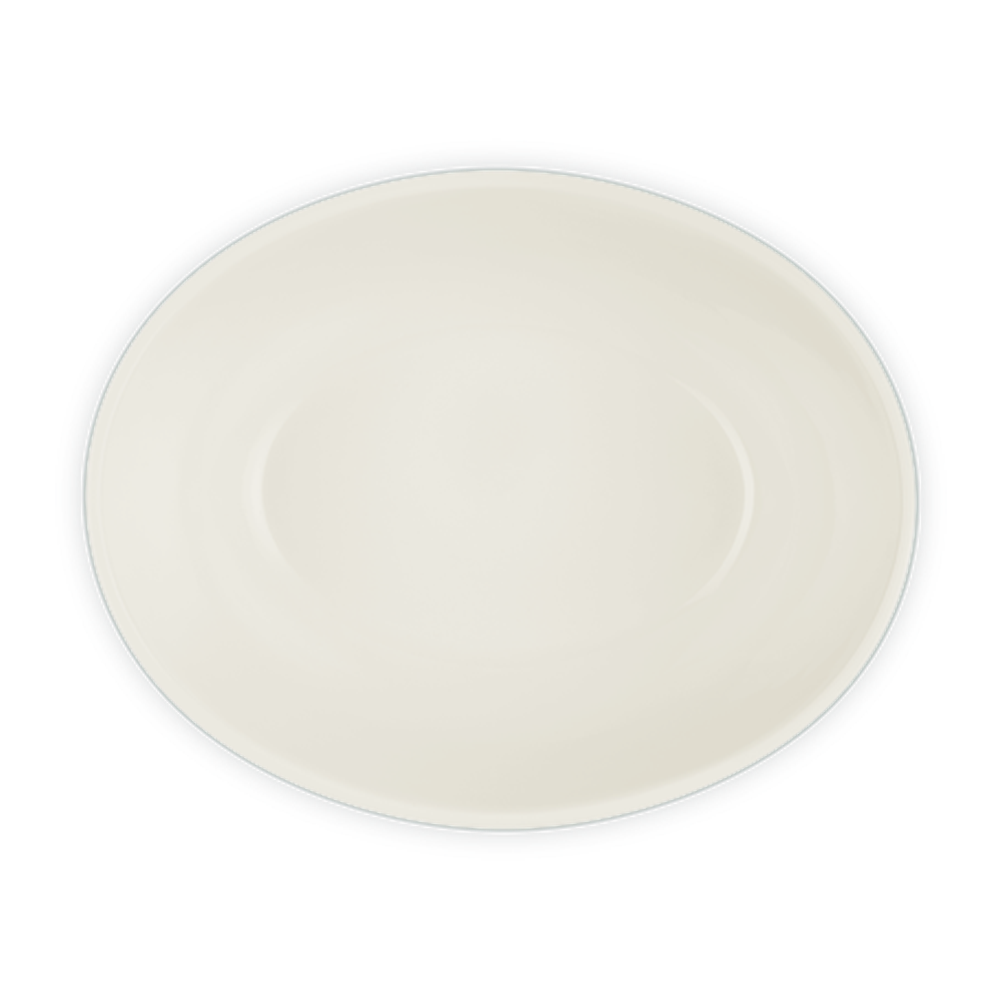 Le Creuset Oval Serving Bowl In Sea Salt
