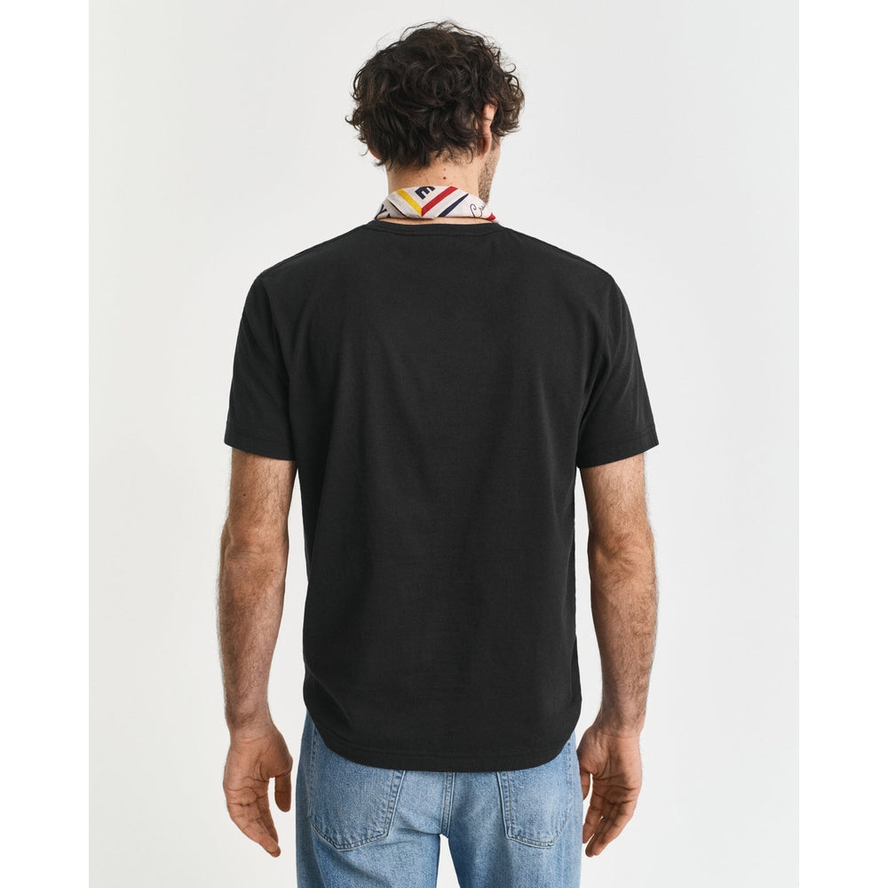 Gant Mens Reg Shield T-Shirt In Black