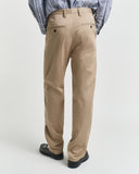 Gant Regular Twill Chino Pants In Khaki
