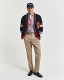 Gant Regular Twill Chino Pants In Khaki