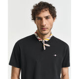Gant Mens Reg Shield T-Shirt In Black