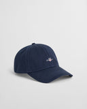 Gant Mans High Shield Cotton Twill Cap In Navy