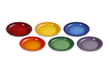 Le Creuset Rainbow Set of 6 27cm Dinner Plates