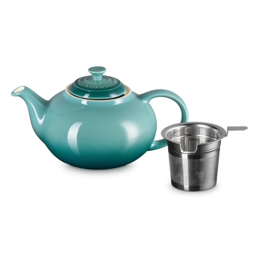 Le Creuset Teapot in Rivera Blue