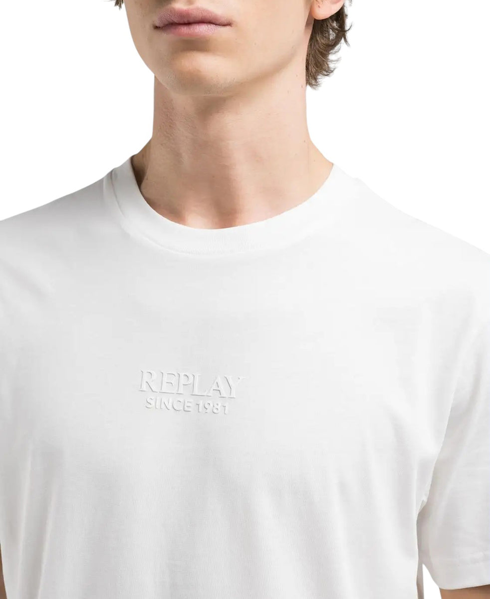 Replay Mens T-Shirts In White