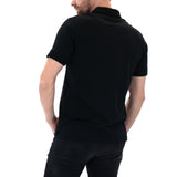 Replay Mens Polo T-Shirt In Black