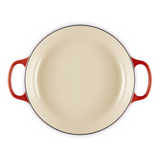 Le Creuset S Shallow Casserole In Cerise