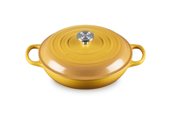 Le Creuset Cast Iron Signature Round Casserole In Nectar
