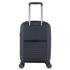 Travel Mate Zipper Pp Trolley Case L-349 Black