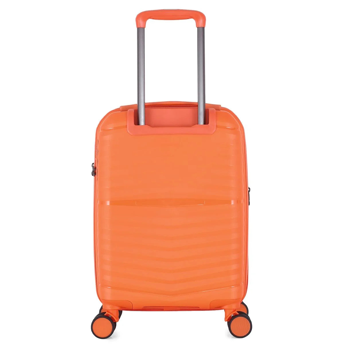 Travel Mate Zipper Pp Trolley Case L-349 In Orange