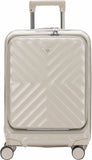 Travel Mate Polycarb Zipper Luggage In Khaki