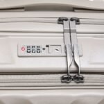 Travel Mate Polycarb Zipper Luggage In Khaki