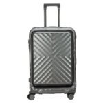 Travel Mate Polycarb Zipper Luggage In Grey