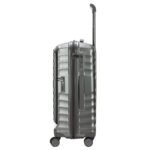 Travel Mate Polycarb Zipper Luggage In Grey