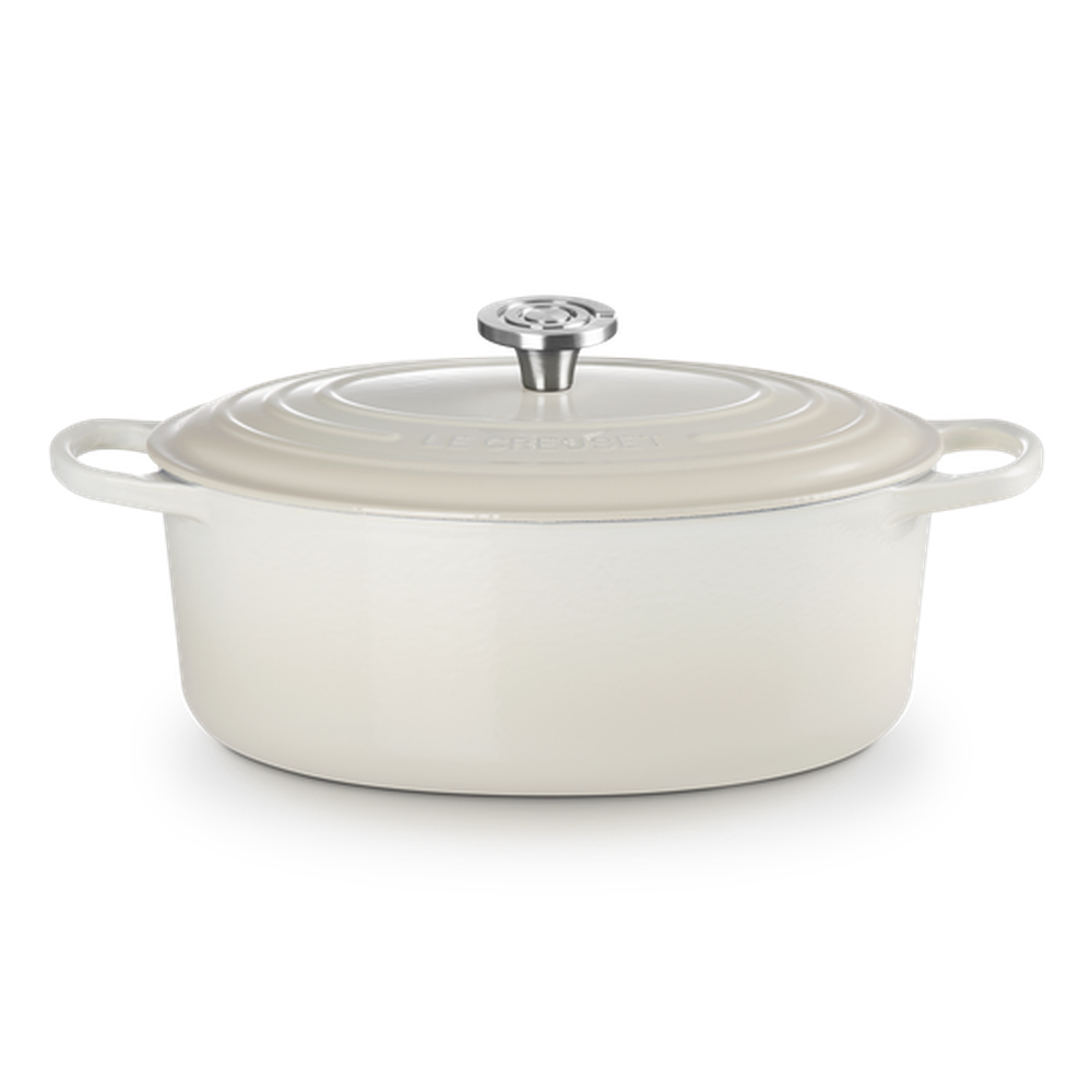 Le Creuset Oval Casserole In Meringue