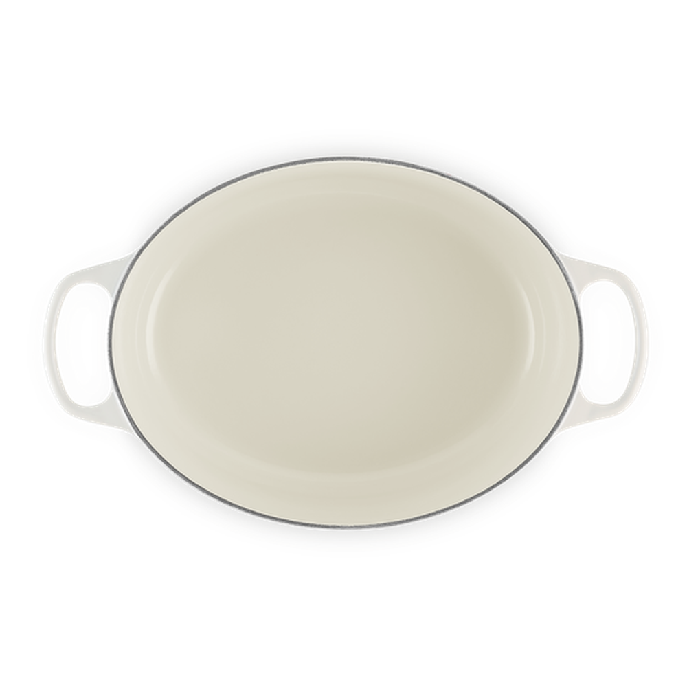 Le Creuset Oval Casserole In Meringue