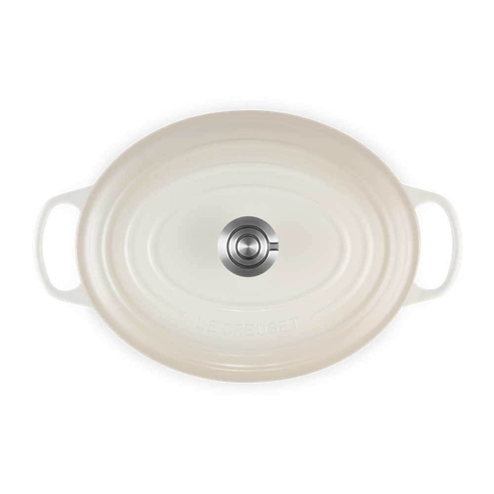 Le Creuset Oval Casserole In Meringue
