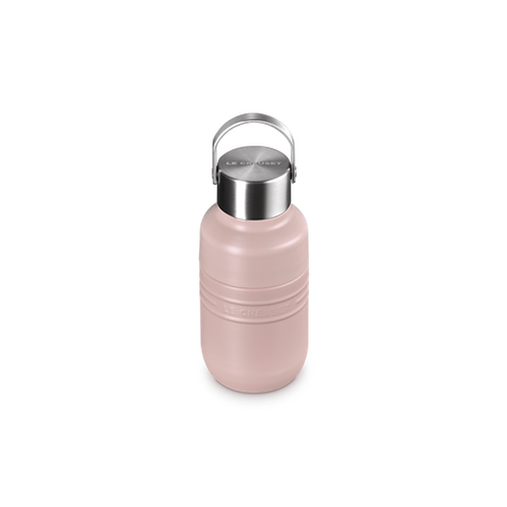 Le Creuset On The Go Insulated Water Bottle 250 ML In Shell Pink