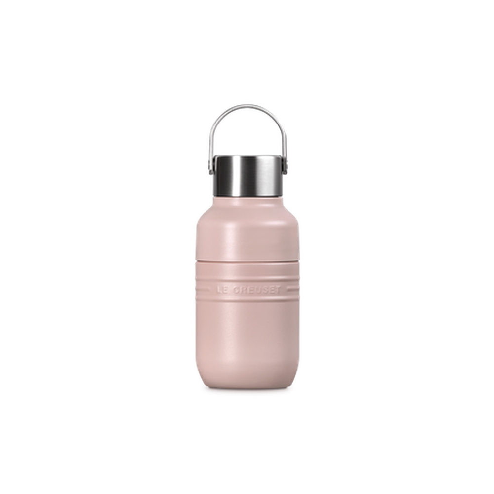 Le Creuset On The Go Insulated Water Bottle 250 ML In Shell Pink