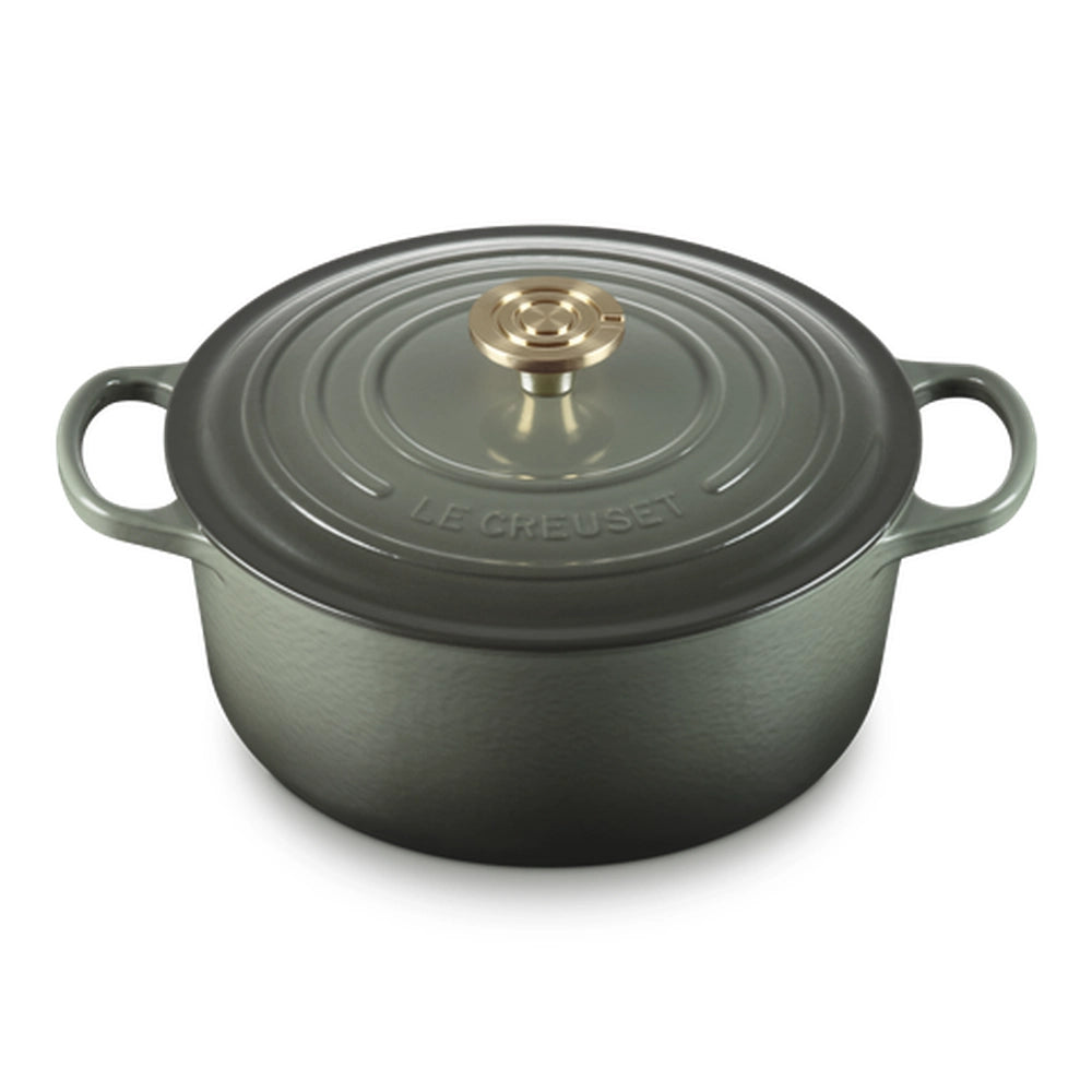 Le Creuset Signature Round Cocotte In Thyme