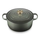 Le Creuset Signature Round Cocotte In Thyme