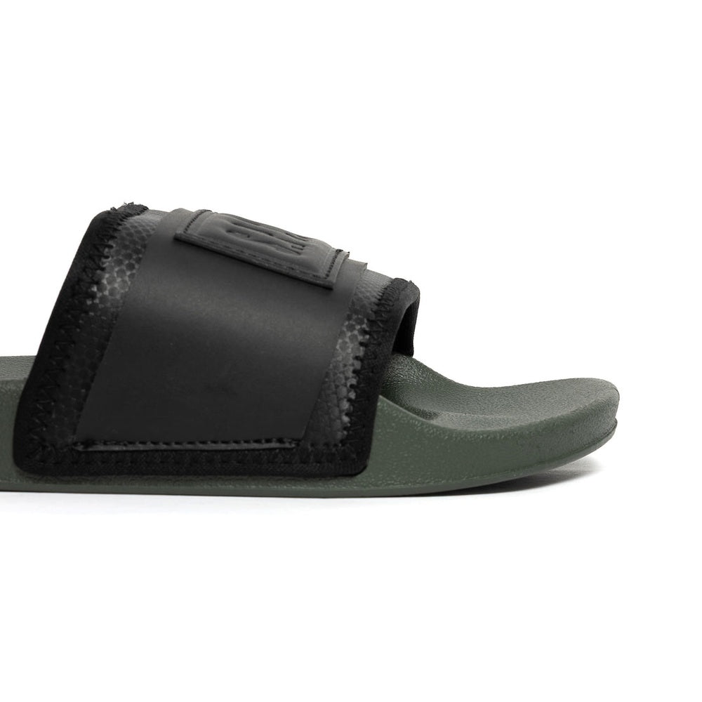 S.P.C.C Mens Varda Slider In Black/Fatigue