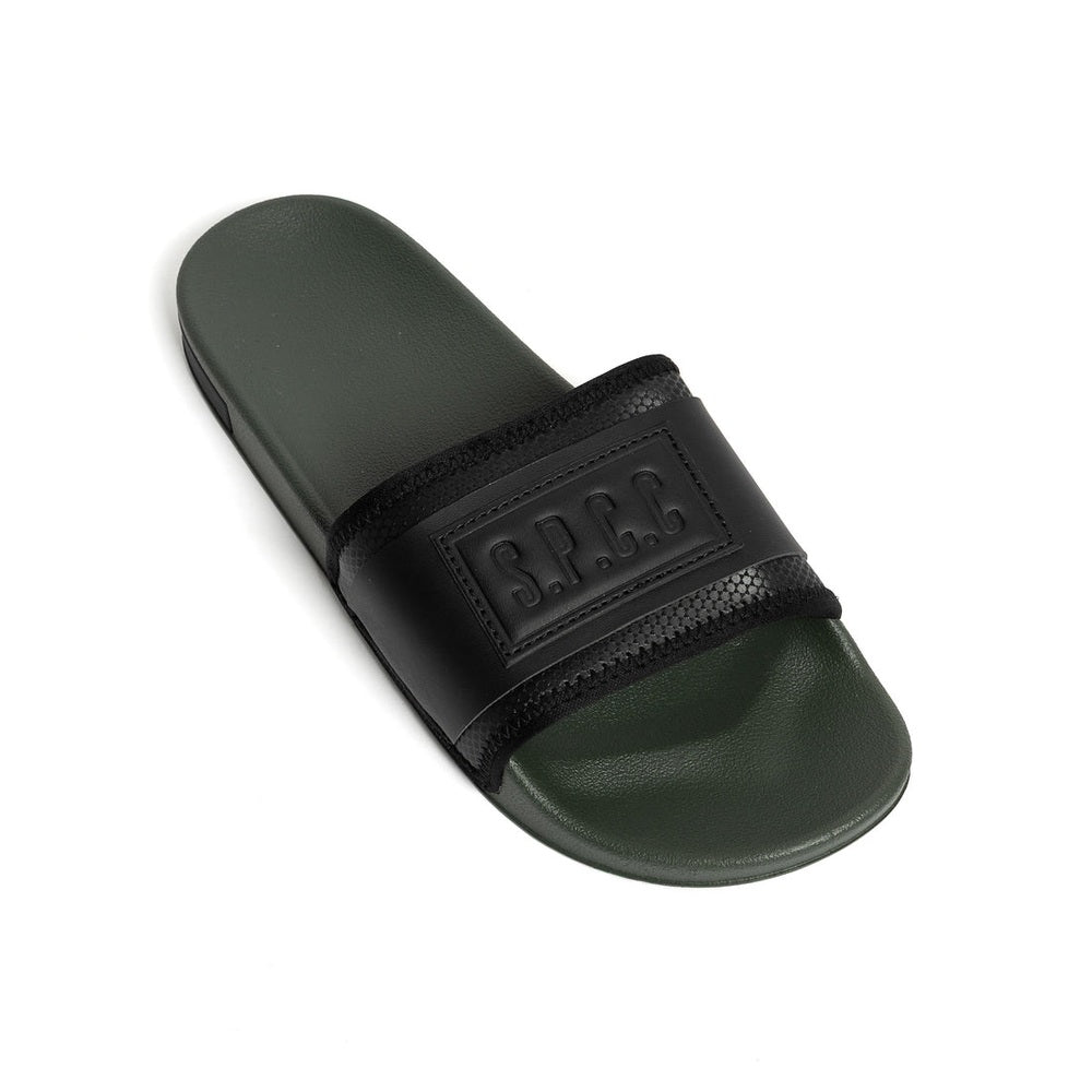 S.P.C.C Mens Varda Slider In Black/Fatigue