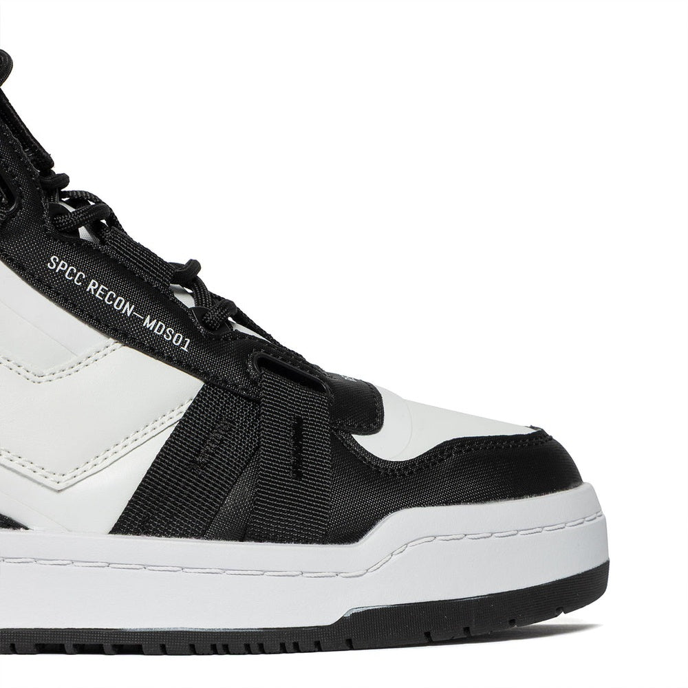 S.P.C.C Mens Recon Tau Hi Sneakers In Black/White