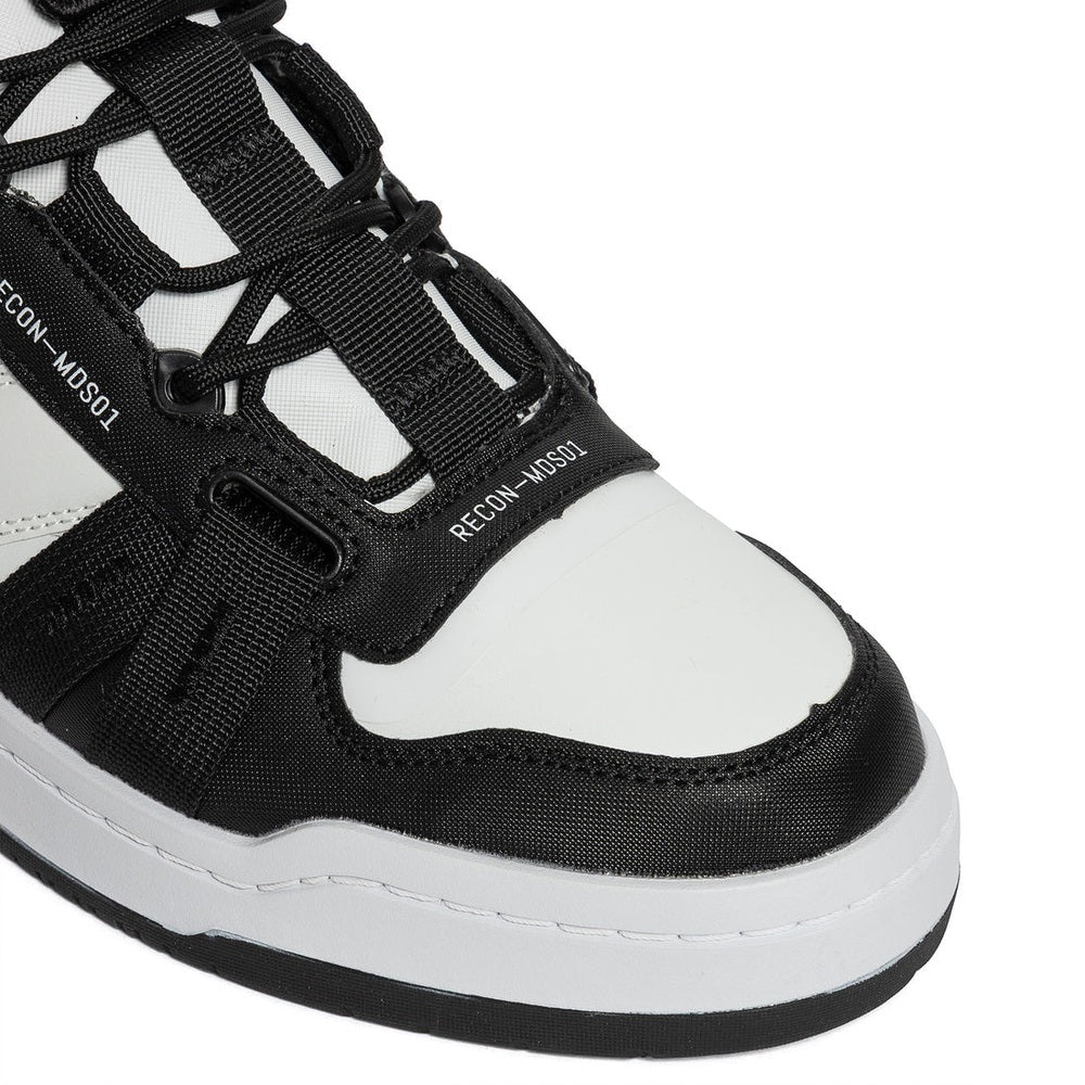 S.P.C.C Mens Recon Tau Hi Sneakers In Black/White