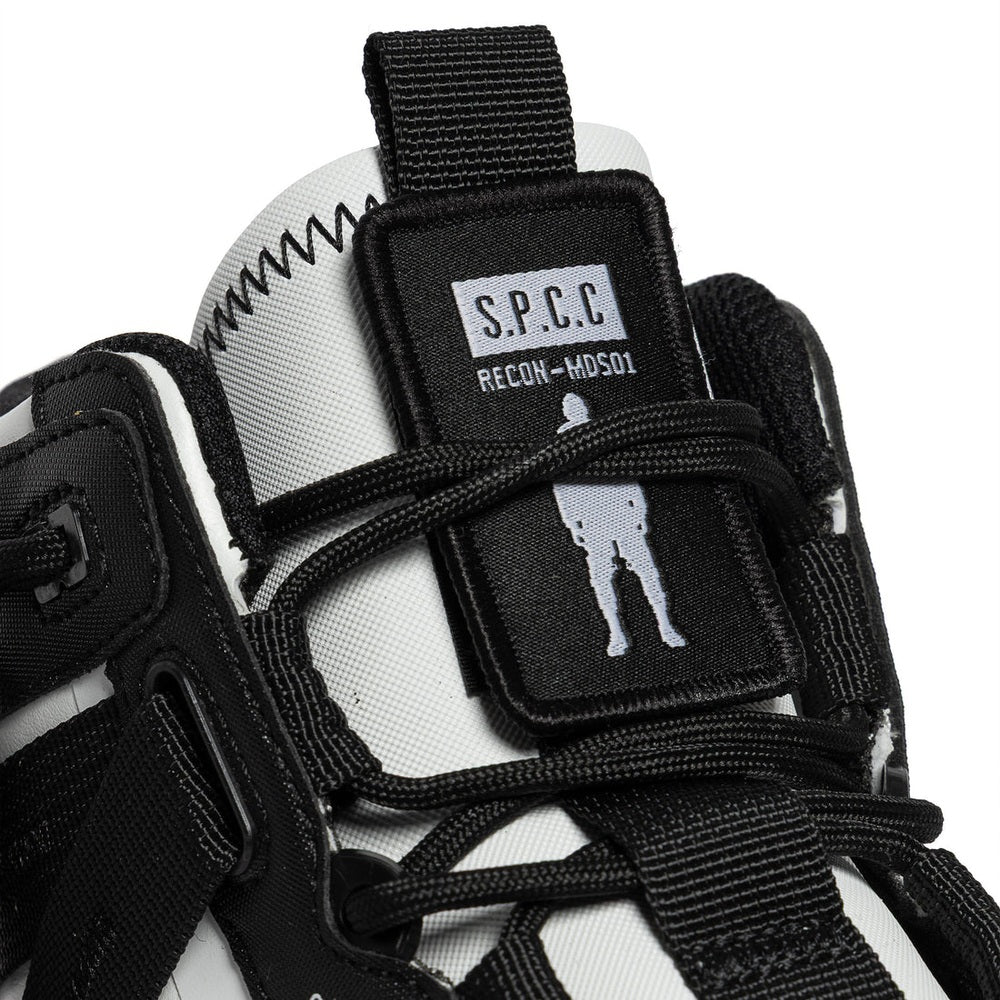 S.P.C.C Mens Recon Tau Hi Sneakers In Black/White