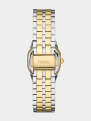 Fossil Harlow 2 Tone Stainless Steel Watch For Women