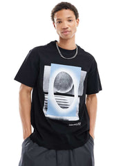 Calvin Klein J3251990 Meta Photoprint Tee Black