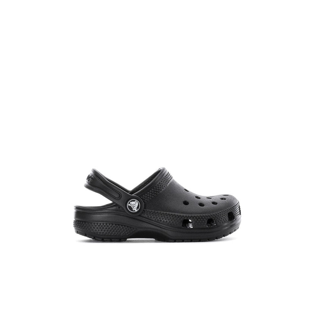 Crocs Unisex Kiddies Toddlers Classic Clog Sandals In Black