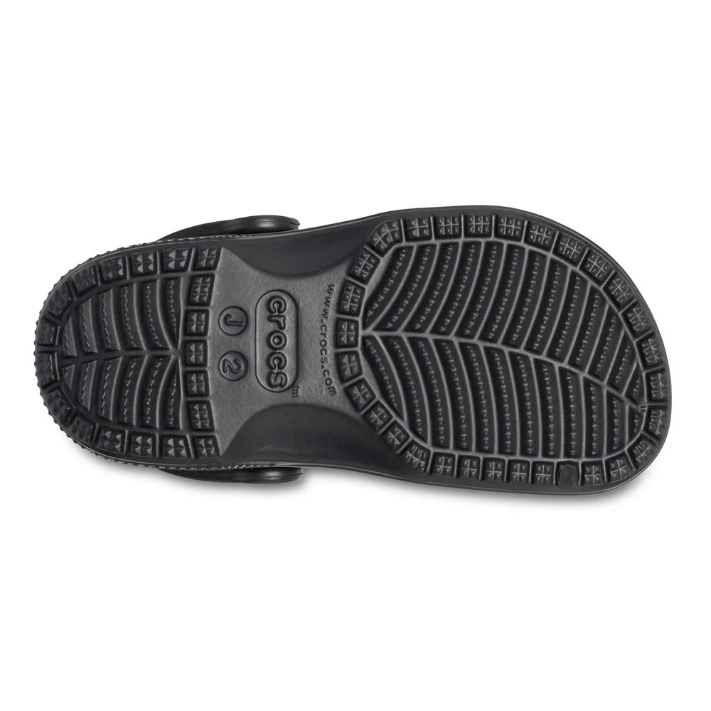 Crocs Unisex Kids Classic Clog Sandals In Black