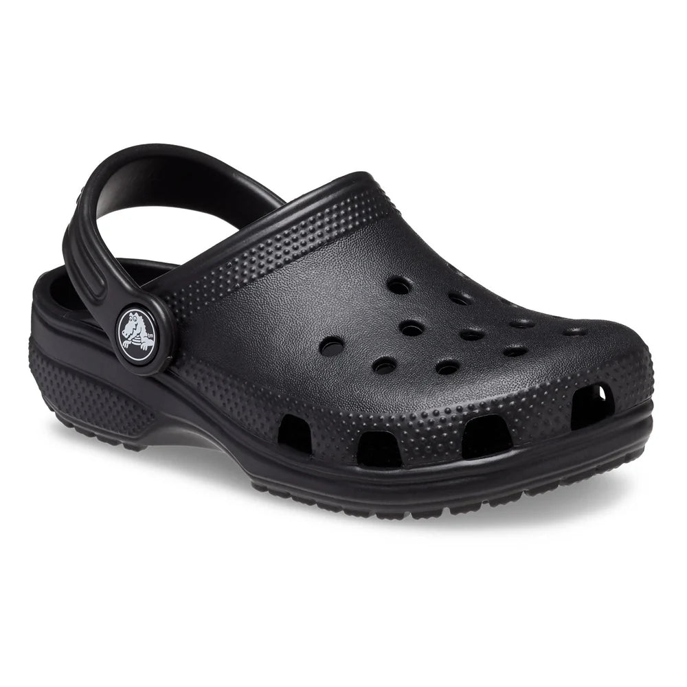 Crocs Unisex Kids Classic Clog Sandals In Black