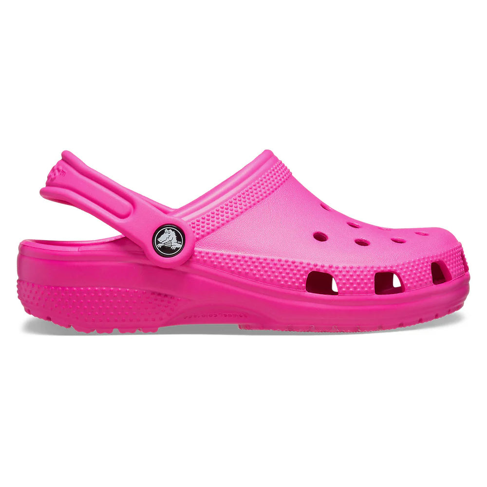 Crocs Kids Classic Clog Shoes In Pink