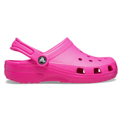 Crocs Girls Classic Clog Shoes In Pink