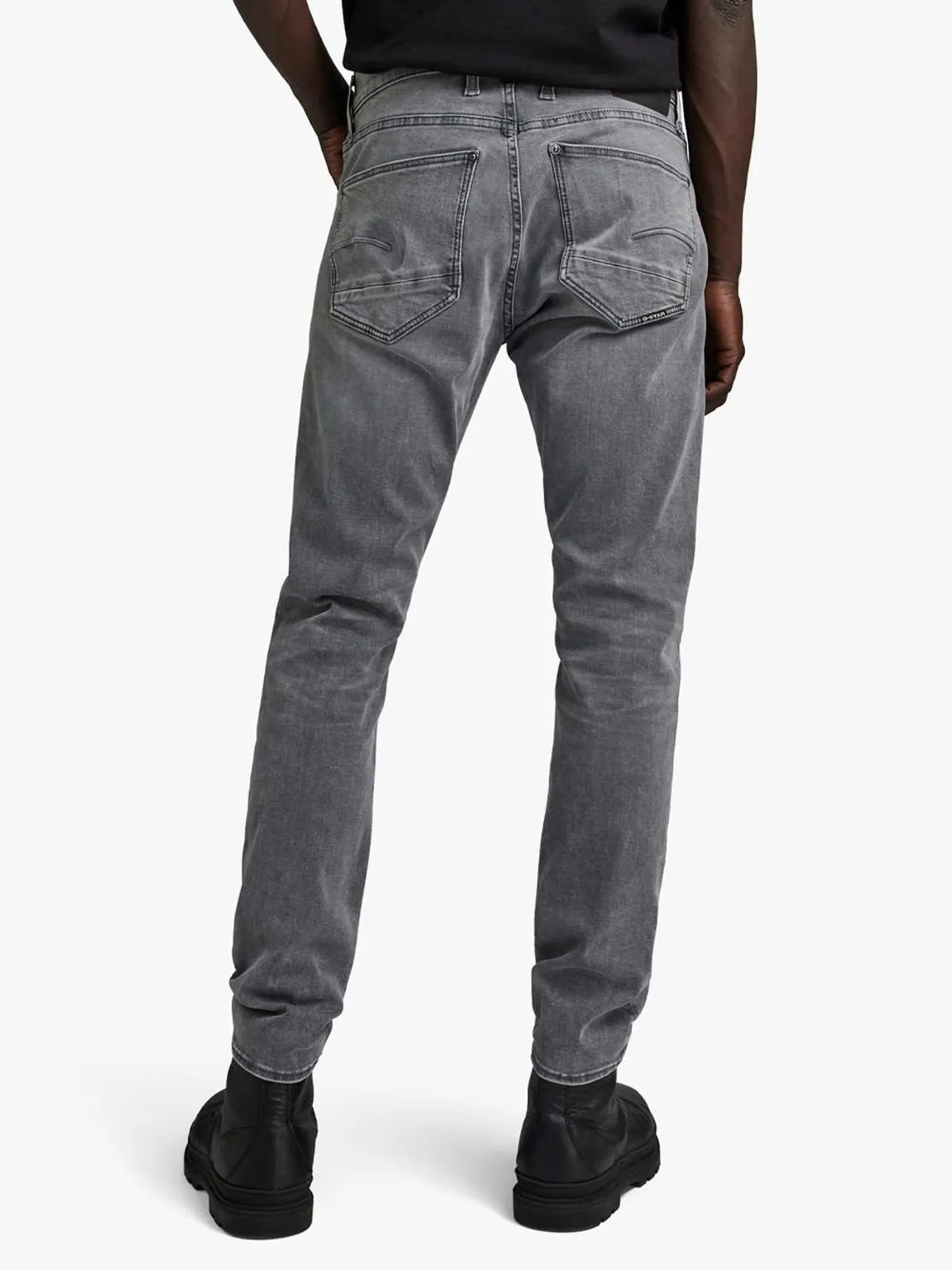 G-Star Raw Mens Revend Fwd Skinny Light Grey
