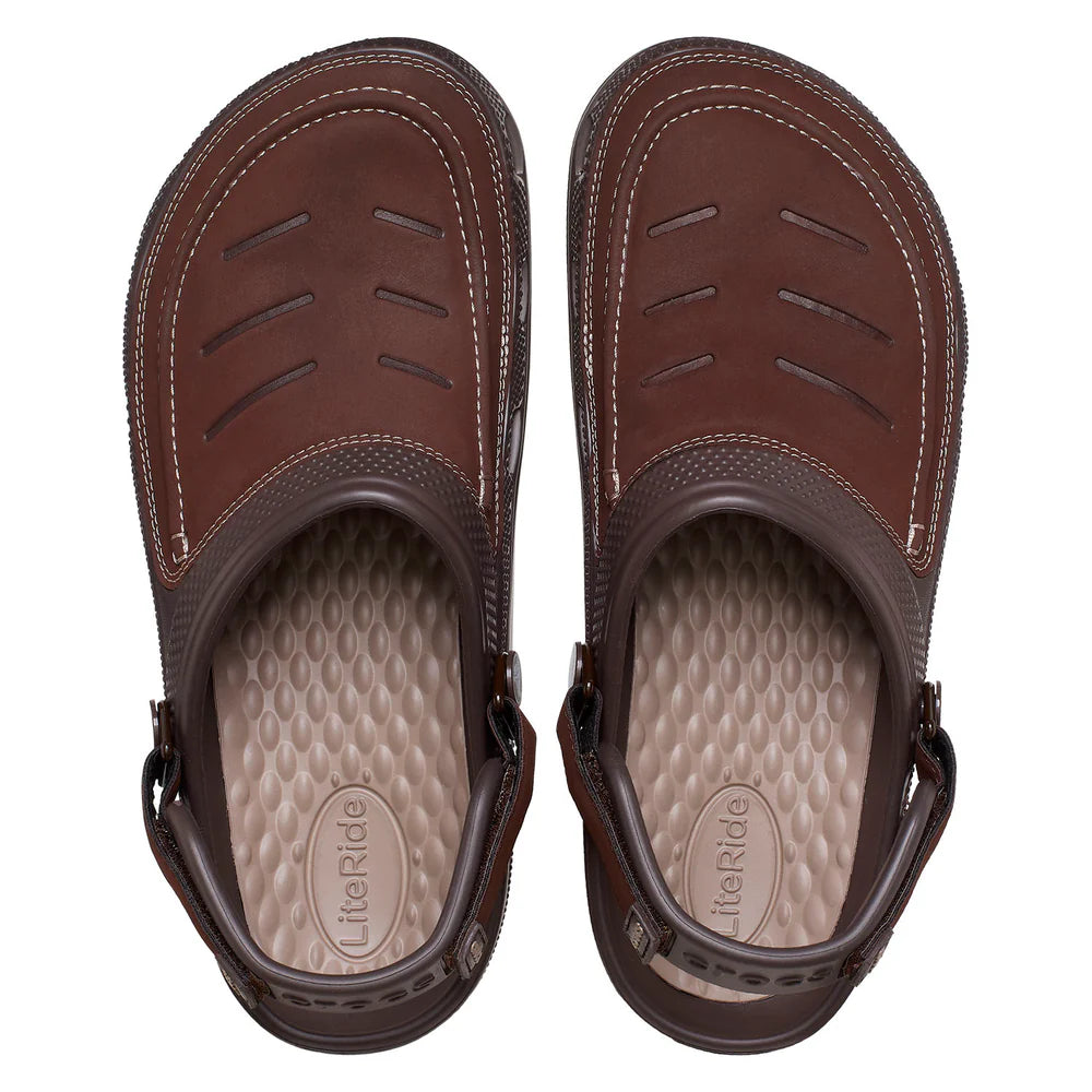 Crocs Mens Yukon Vista II Shoes In Chocolate