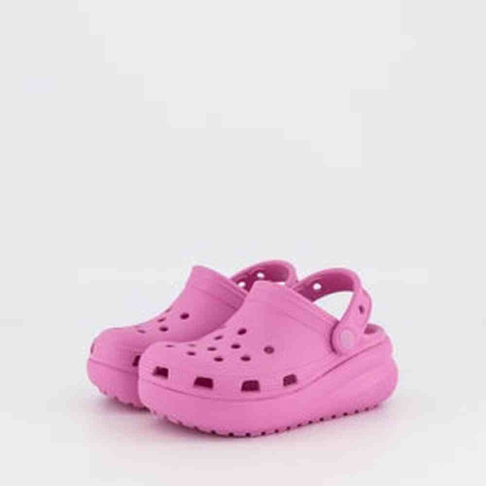 Crocs Girls Classic Cutie Clog Sandals In Pink