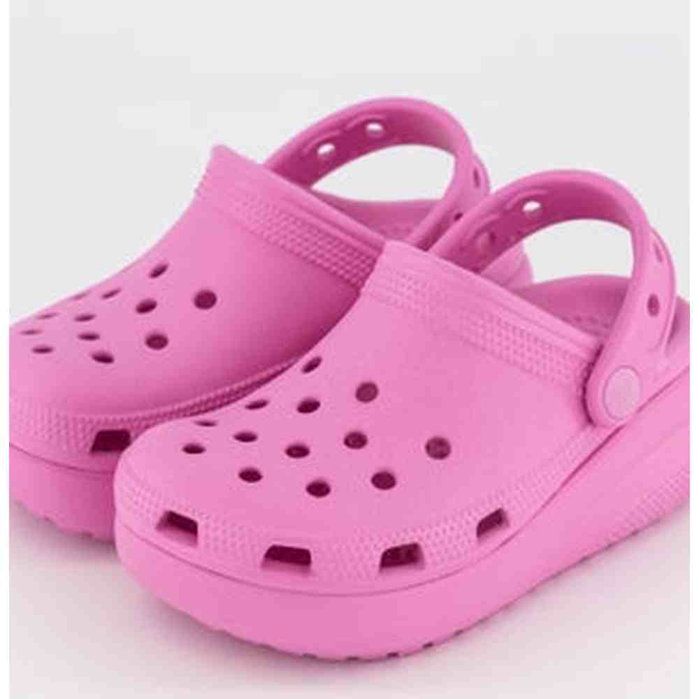 Crocs Girls Classic Cutie Clog Sandals In Pink