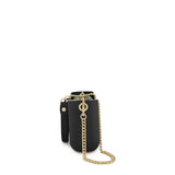 Fenn Gold Chain Tote Bag In Black